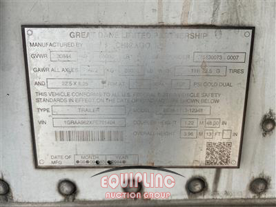 2015 Great Dane ECM-1113-12248