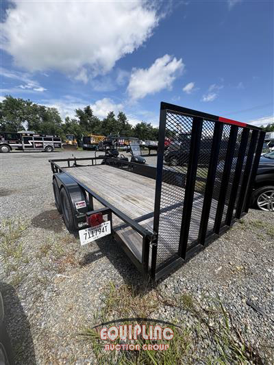 2026 P&T 77X16WT T/A 16FT UTILITY TRAIL