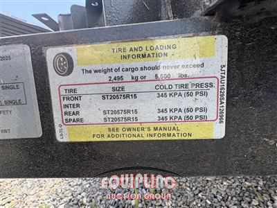 2026 P&T 77X16WT T/A 16FT UTILITY TRAIL