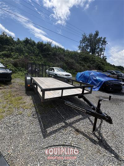 2026 P&T 77X16WT T/A 16FT UTILITY TRAIL