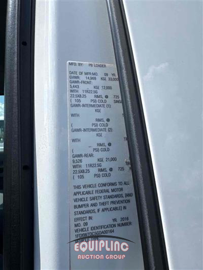 2016 Ford F-750