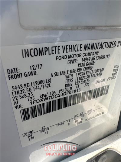 2018 Ford F-750