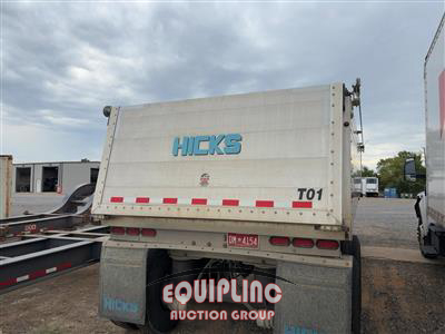 2026 HICKS FL2827 T/A 28FT END DUMP TRAIL