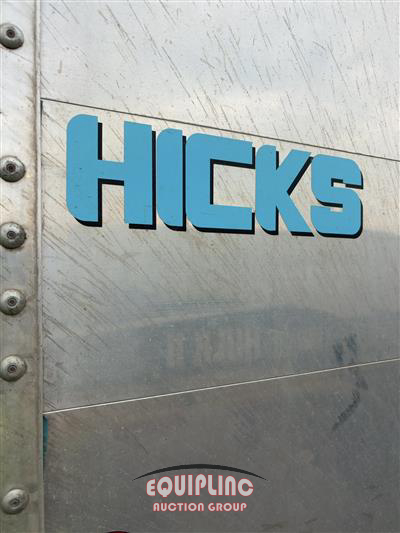 2026 HICKS FL2827 T/A 28FT END DUMP TRAIL