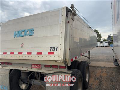 2026 HICKS FL2827 T/A 28FT END DUMP TRAIL