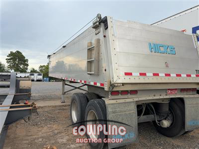 2026 HICKS FL2827 T/A 28FT END DUMP TRAIL