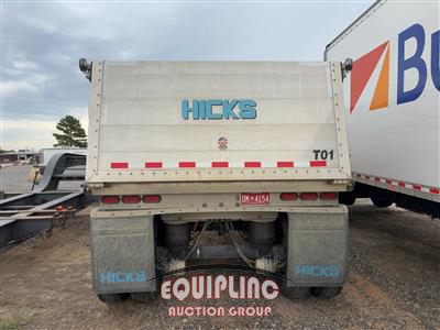 2026 HICKS FL2827 T/A 28FT END DUMP TRAIL