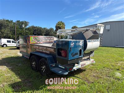 2025 TCEC 16FT CONCRETE CURB TRAILER