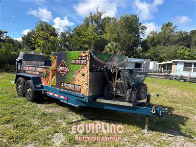2025 TCEC 16FT CONCRETE CURB TRAILER