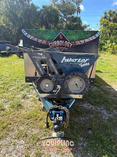2025 TCEC 16FT CONCRETE CURB TRAILER