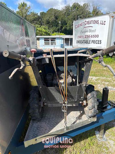 2025 TCEC 16FT CONCRETE CURB TRAILER
