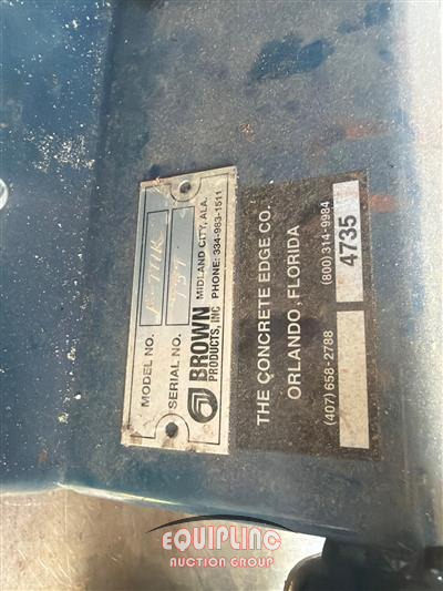 2025 TCEC 16FT CONCRETE CURB TRAILER