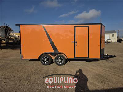 2025 AERO 7X16TA35 T/A ENCLOSED TRAILER