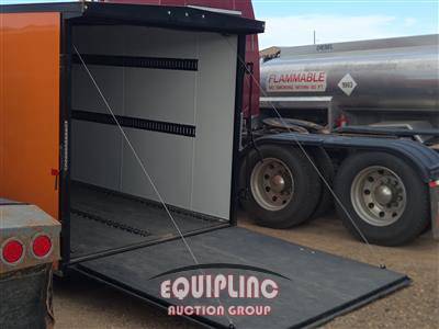 2025 AERO 7X16TA35 T/A ENCLOSED TRAILER