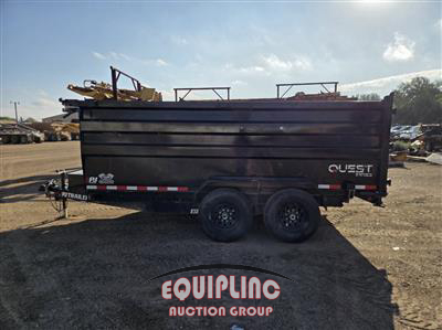 2026 PJ D7142 T/A 16FT DUMP TRAILER