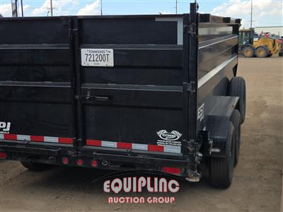 2026 PJ D7142 T/A 16FT DUMP TRAILER