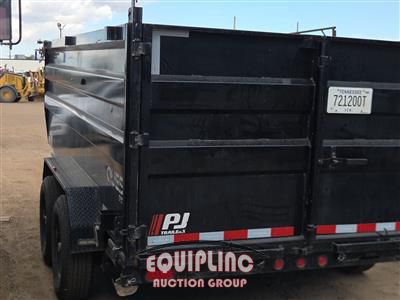 2026 PJ D7142 T/A 16FT DUMP TRAILER