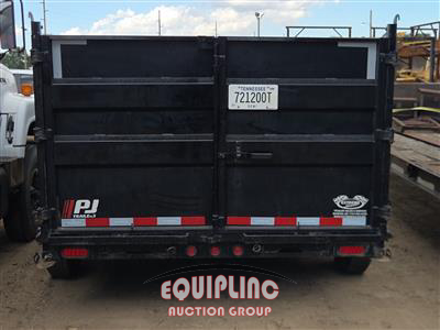 2026 PJ D7142 T/A 16FT DUMP TRAILER