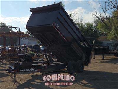 2026 PJ D7142 T/A 16FT DUMP TRAILER