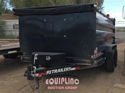 2026 PJ D7142 T/A 16FT DUMP TRAILER