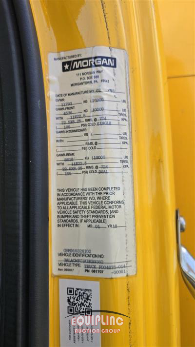 2019 Freightliner M2 4X2 26FT NON CDL BOX TRUCK