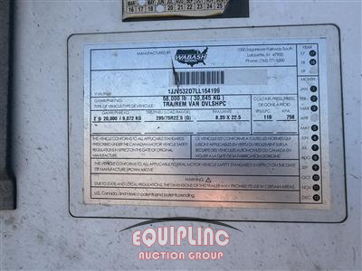 2020 Wabash DVLSHPC 53X102 T/A DRY VAN TRA