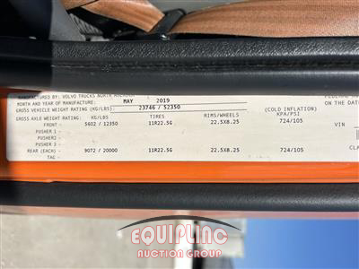 2020 Volvo VNL760 6X4 T/A SLEEPER TRUCK T