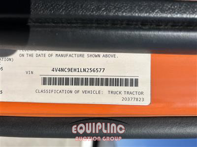 2020 Volvo VNL760 6X4 T/A SLEEPER TRUCK T