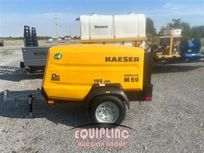 2023 KAESER M 59PE PORTABLE AIR COMPRESSOR