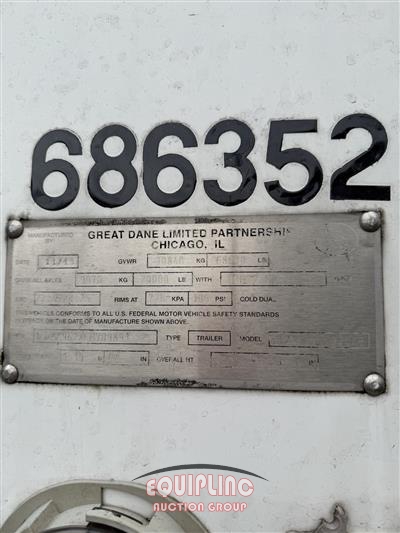 2014 Great Dane CLA-1214-22048 T/A DRY VAN TRA