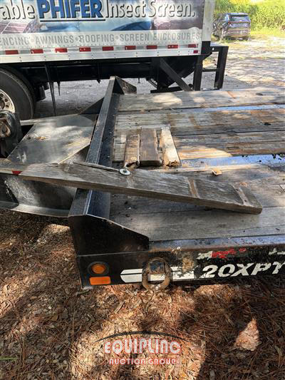 2023 Eager Beaver 20XPT T/A FLATBED TRAILER