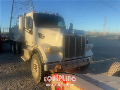 2020 Peterbilt 567 TRI/A DUMP TRUCK 
