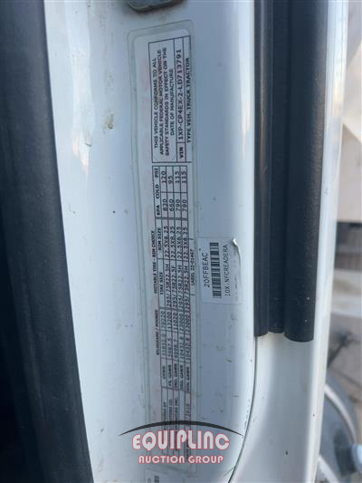 2020 Peterbilt 567 TRI/A DUMP TRUCK 