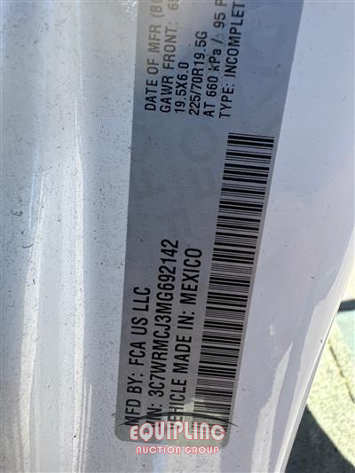 2021 Ram 5500