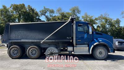 2016 Kenworth T880 TRI/A DUMP TRUCK 
