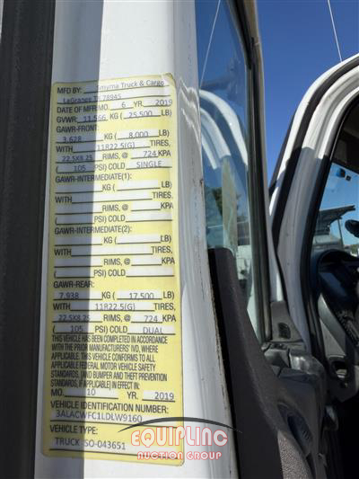 2020 Freightliner M2 4X2 S/A 24FT NON CDL BOX TR