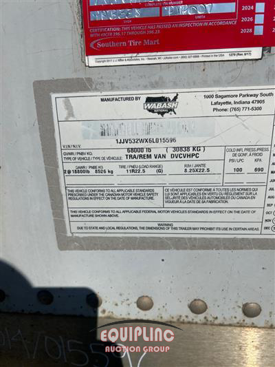 2006 Wabash DVCVHPC