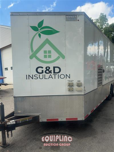 2021 MANLEY SF8.5X20TA T/A TRAILER