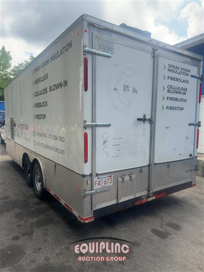 2021 MANLEY SF8.5X20TA T/A TRAILER