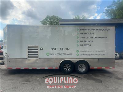 2021 MANLEY SF8.5X20TA T/A TRAILER