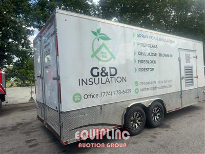 2021 MANLEY SF8.5X20TA T/A TRAILER
