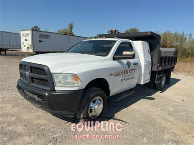 2015 Dodge RAM 3500 4X2 S/A DUMP TRUCK
