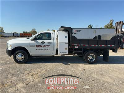 2015 Dodge RAM 3500 4X2 S/A DUMP TRUCK