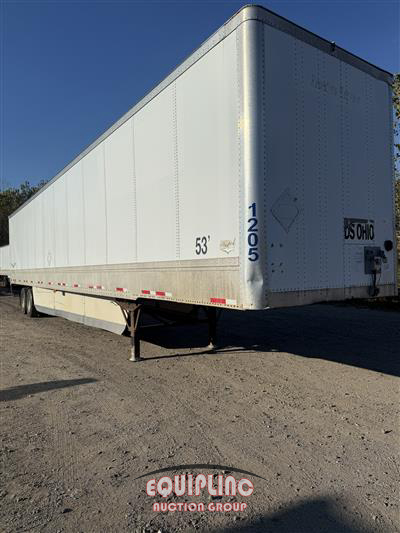 2012 Wabash DVHDHPC T/A 53FT DRY VAN TRAIL