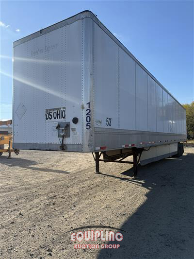 2012 Wabash DVHDHPC T/A 53FT DRY VAN TRAIL
