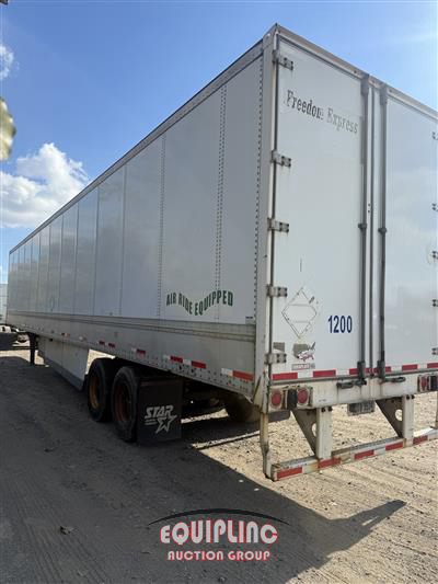 2012 Wabash DVHDHPC T/A 53FT DRY VAN TRAIL