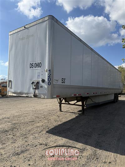 2012 Wabash DVHDHPC T/A 53FT DRY VAN TRAIL