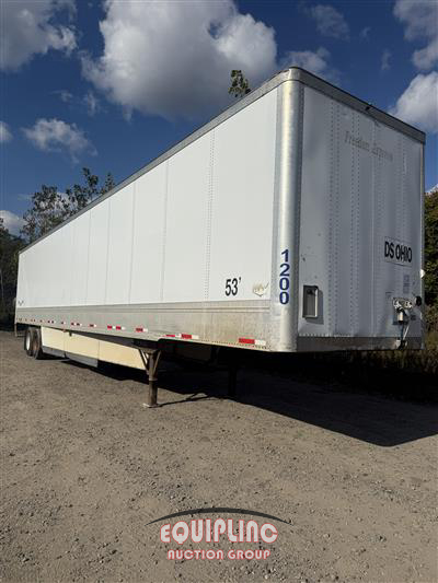 2012 Wabash DVHDHPC T/A 53FT DRY VAN TRAIL