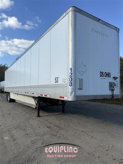 2012 Wabash DVHDHPC T/A 53FT DRY VAN TRAIL
