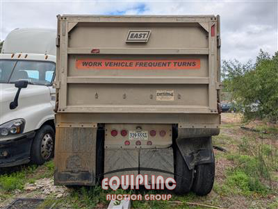 2001 East 28FT TRI/A END DUMP TRAILER